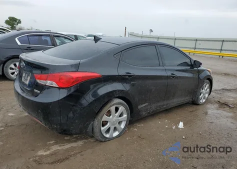 2013 Hyundai Elantra Gls from USA, damaged, VIN 5NPDH4AE1DH439535